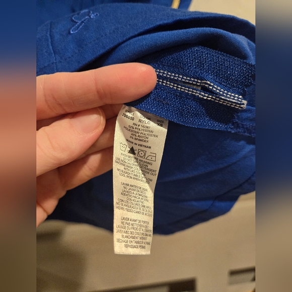 Jaanuu Royal Blue Scrub Top XS - Picture 2 of 3